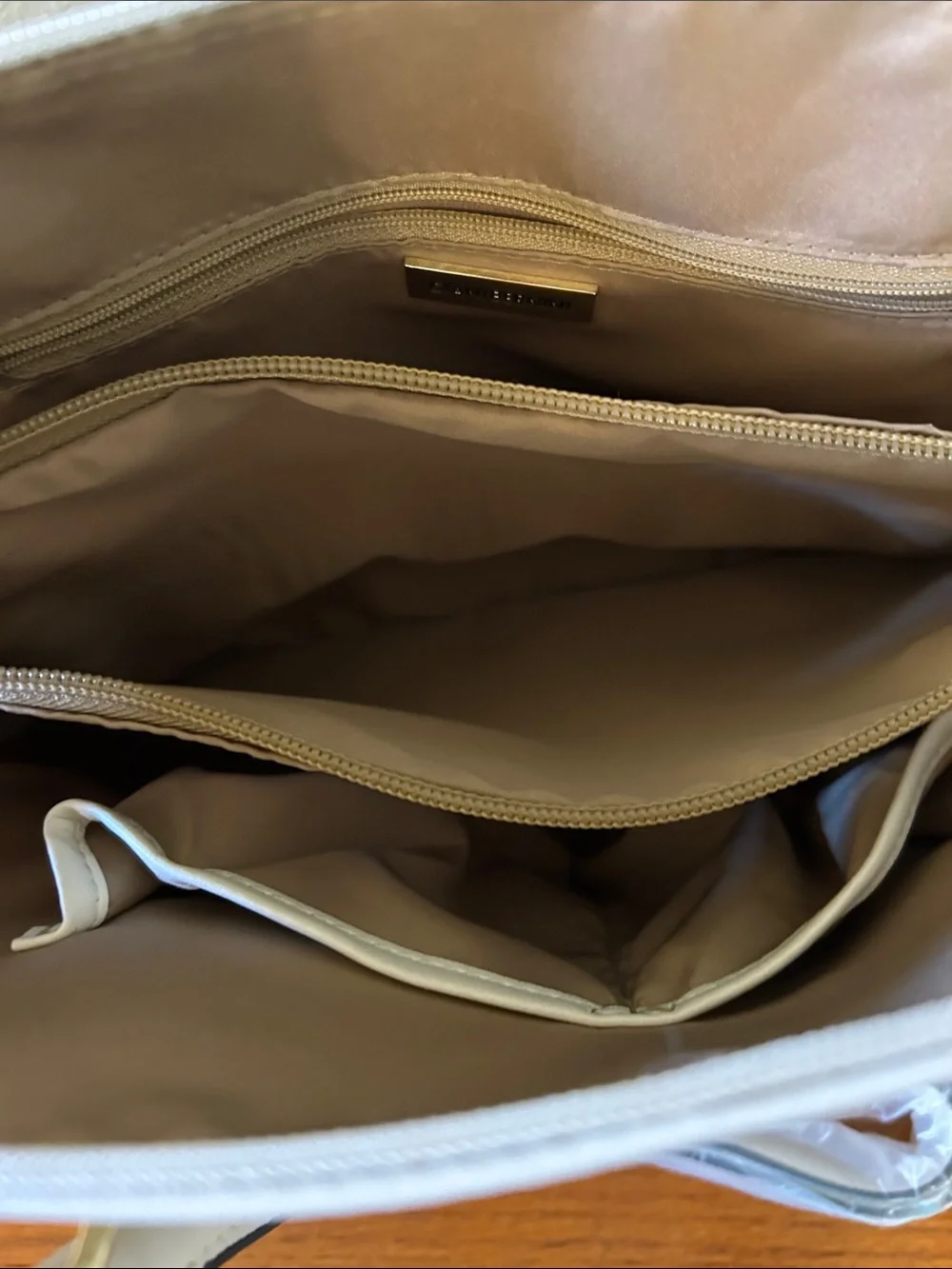 Giani Bernini Purse Monogram Signature Dome Satchel Crossbody Bag‎